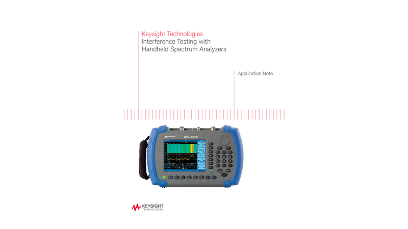 Interference Test with Handheld Spectrum Analyzers